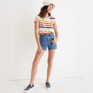 Madewell High-Rise Denim Shorts 27